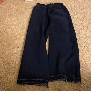 Oak+Fort Indigo Jeans with elastic cord